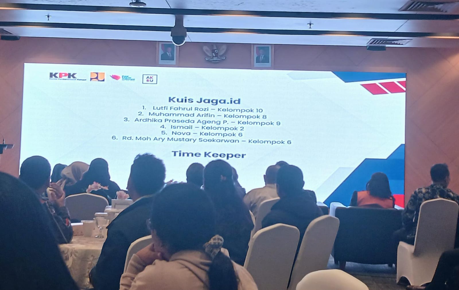 Pelatihan verifikator Panduan Cegah Korupsi (PANCEK) Dari Lembaga Sertifikasi Badan Usaha (LSBU) Bidang Jasa konstruksi