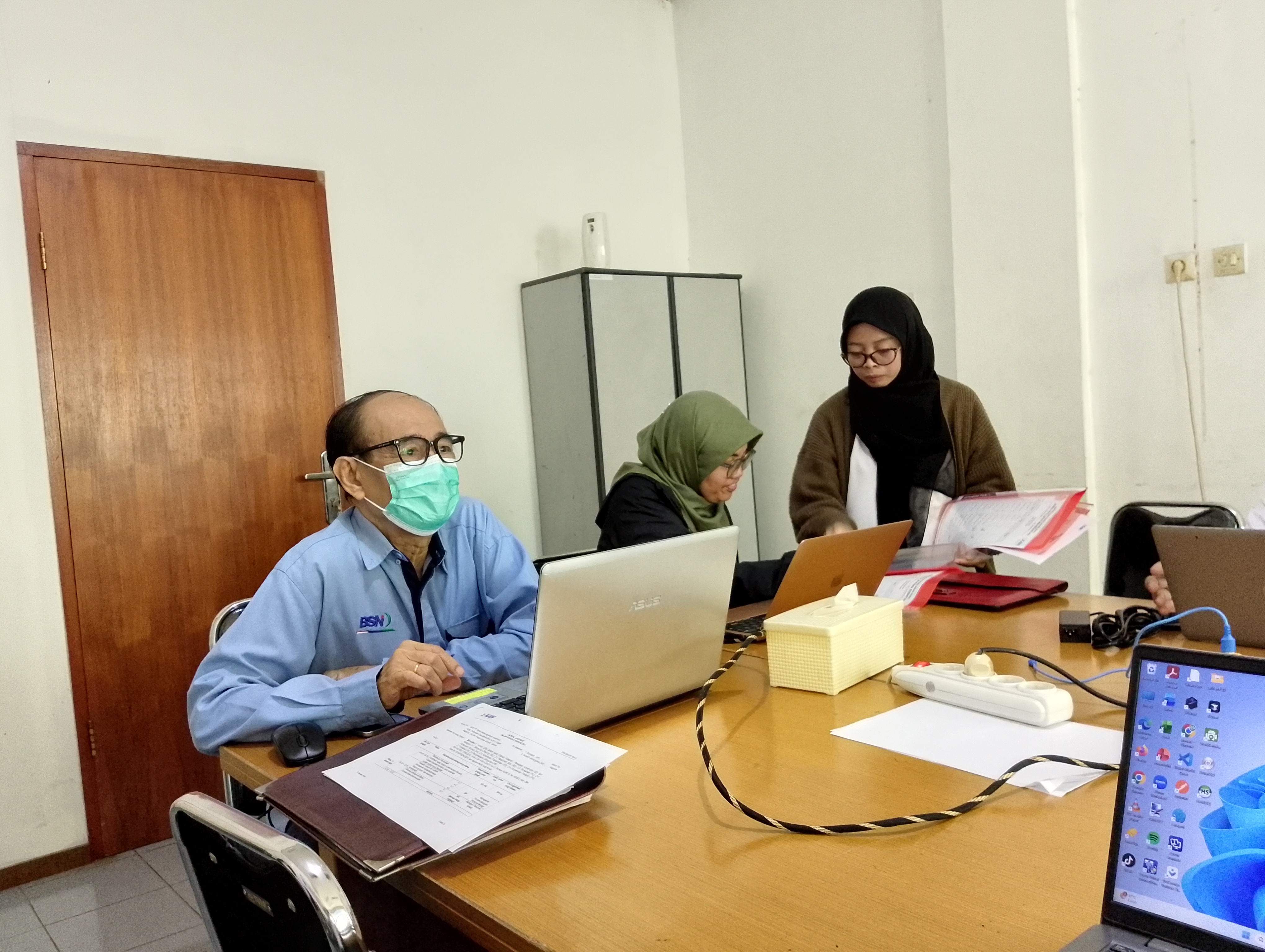 Kegiatan Survailen 1 LSBU PSAT oleh KAN